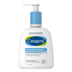 Cetaphil Gentle Skin Cleanser For Dry to Normal, Sensitive Skin (237ml)